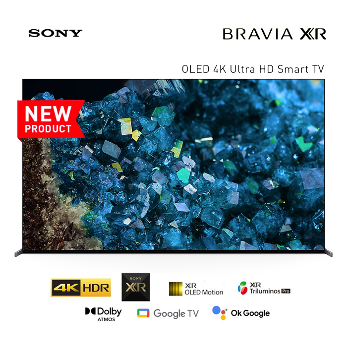 Sony A80L Series Bravia XR OLED 4K Ultra HD HDR Smart TV 77 inch - XR 77A80L